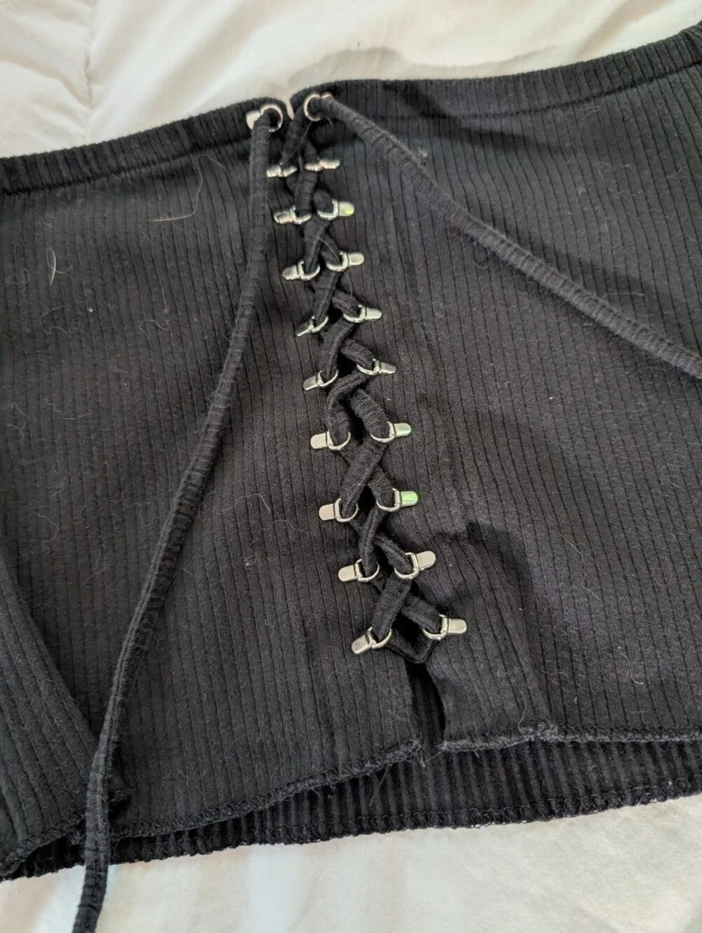 Black Crop Top